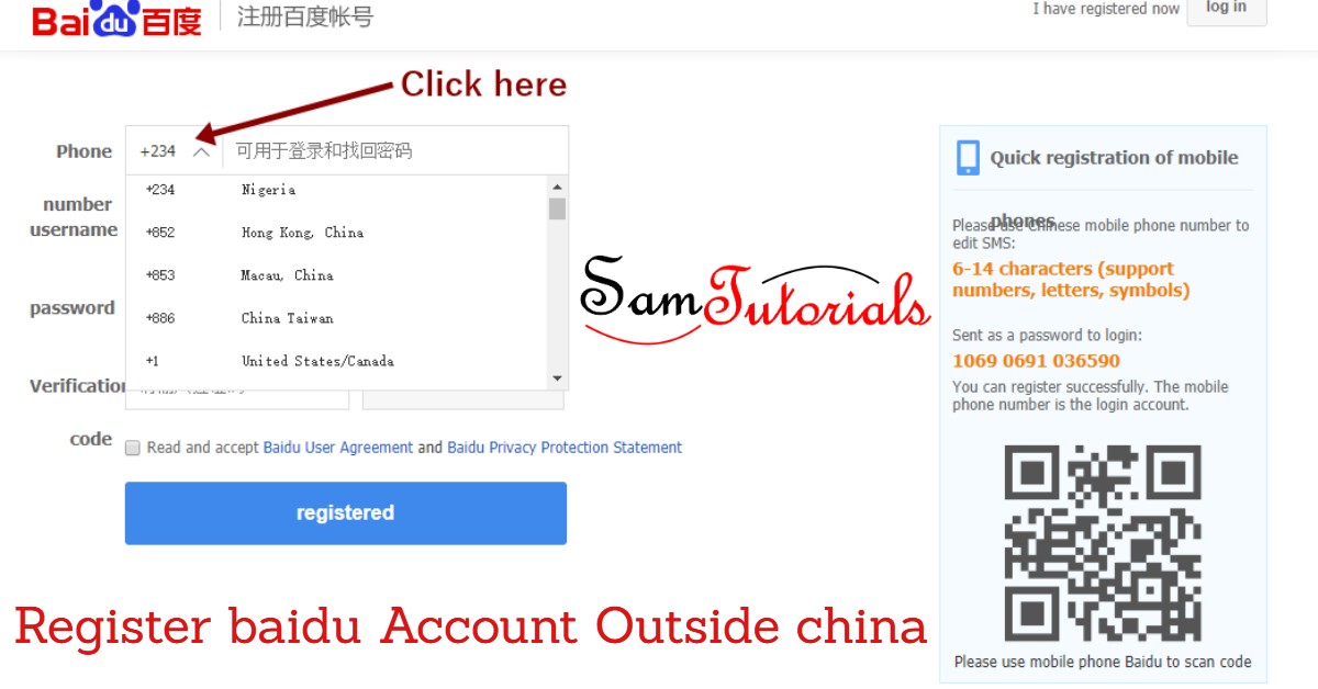 How to Register Baidu Account Without Chineese Phone Number 2021 100% Working